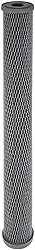 Pentair Pentek NCP-20 Filtro de água de carbono, 50,8 cm, cartucho de filtro plissado impregnado de carbono sem celulose, 50,8 cm x 6,3 cm, 10 mícrons
