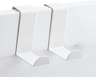Back Cabinet Hanger - No Drilling Multi-Functional Door Hooks,Tower Hanger Household Utility Hooks for Bedroom, Living Room, Kitchen, Bathroom, Study Room, Dormitory Buniq