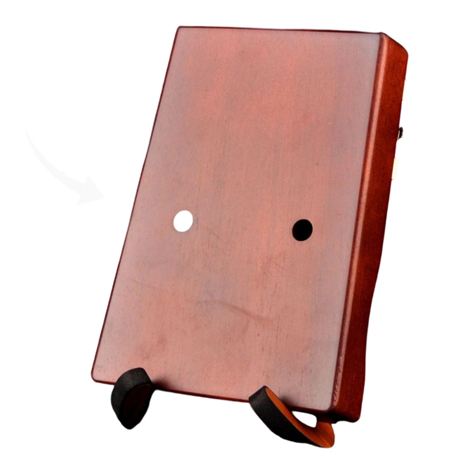 Kalimba Professionale Pianoforte A Pollice A 17 Note Con Corpo In Mogano Foro Posteriore Strumento Nicchia Per Le Dita E Accessori Kalimba