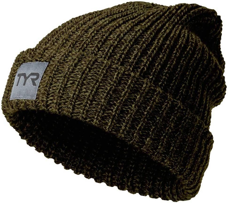 TYR Unisex Cuffed Ribbed Beanie