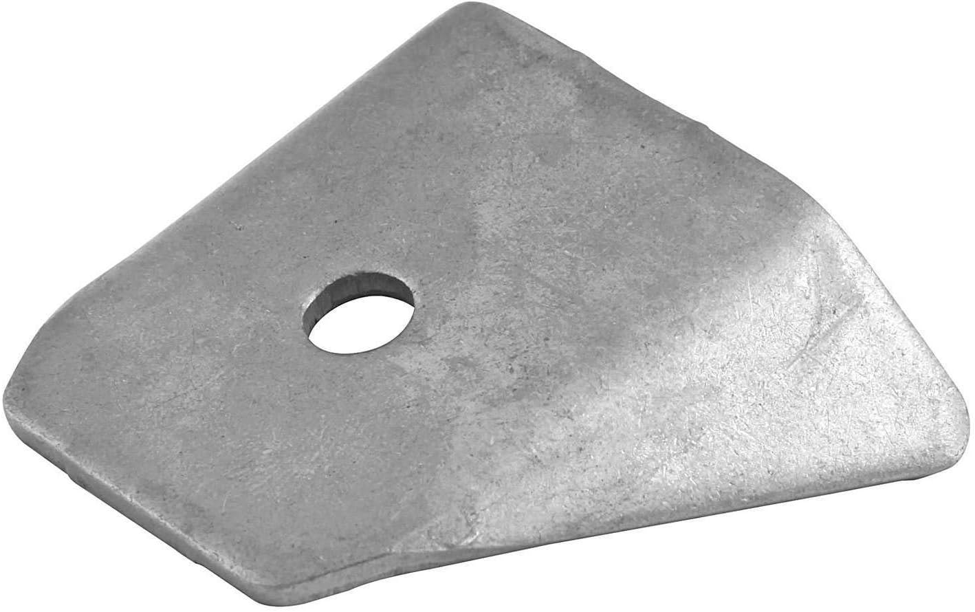 Allstar Performance ALL60027-25 1-9/16" Tall, 3/16" Thick 1/4" Hole 7/8" Center Hole Height Mild Steel Body Brace Chassis Tab for Flat Mount, (Pack of 25)