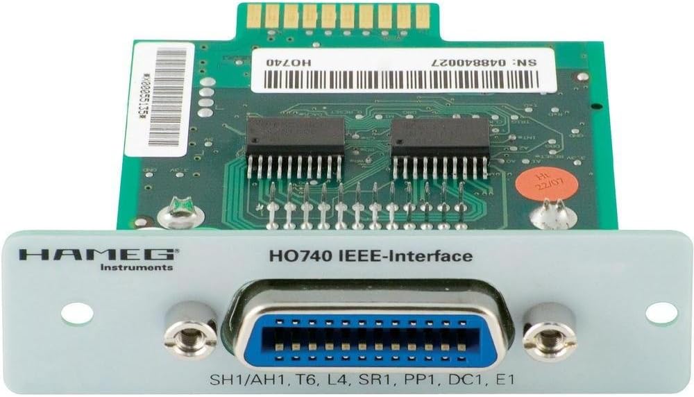 Rohde & Schwarz HO740 Interface, IEEE-488 (GPIB), Galvanised, Separate for HMF, HMO, HMP, HMS Series Devices