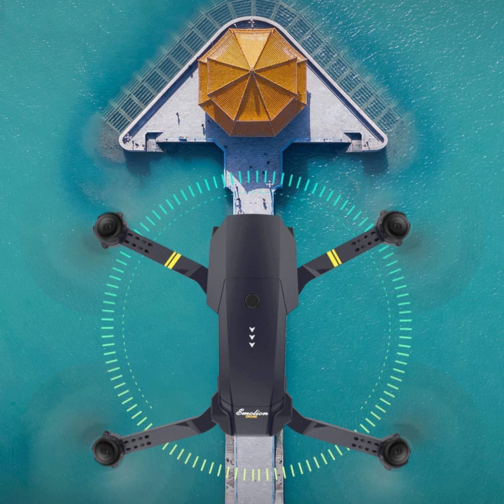 Składany dron E58 z podwójną kamerą dla dorosłych/dzieci Składany dron RC z kamerą 4k HD, wideo na żywo, utrzymywanie wysokości, kontrola grawitacji, przerzucanie 3D, start/lądowanie jednym kl