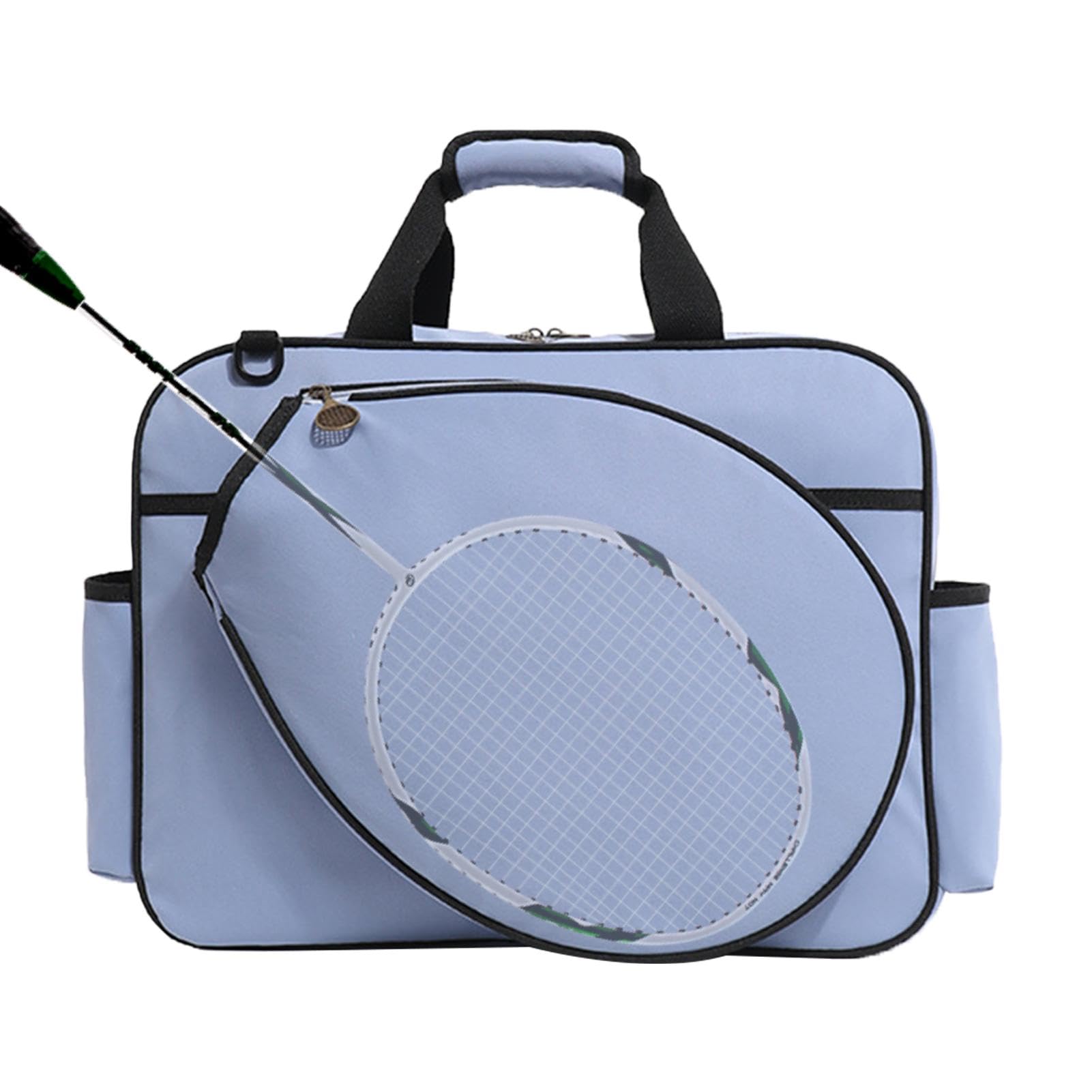 Borsa per racchette da tennis, Borsa da tennis - Borsa a tracolla per racchetta - Zaino da tennis impermeabile, borsa a tracolla per racchetta da tennis per racchetta da tennis per racchetta da badmin