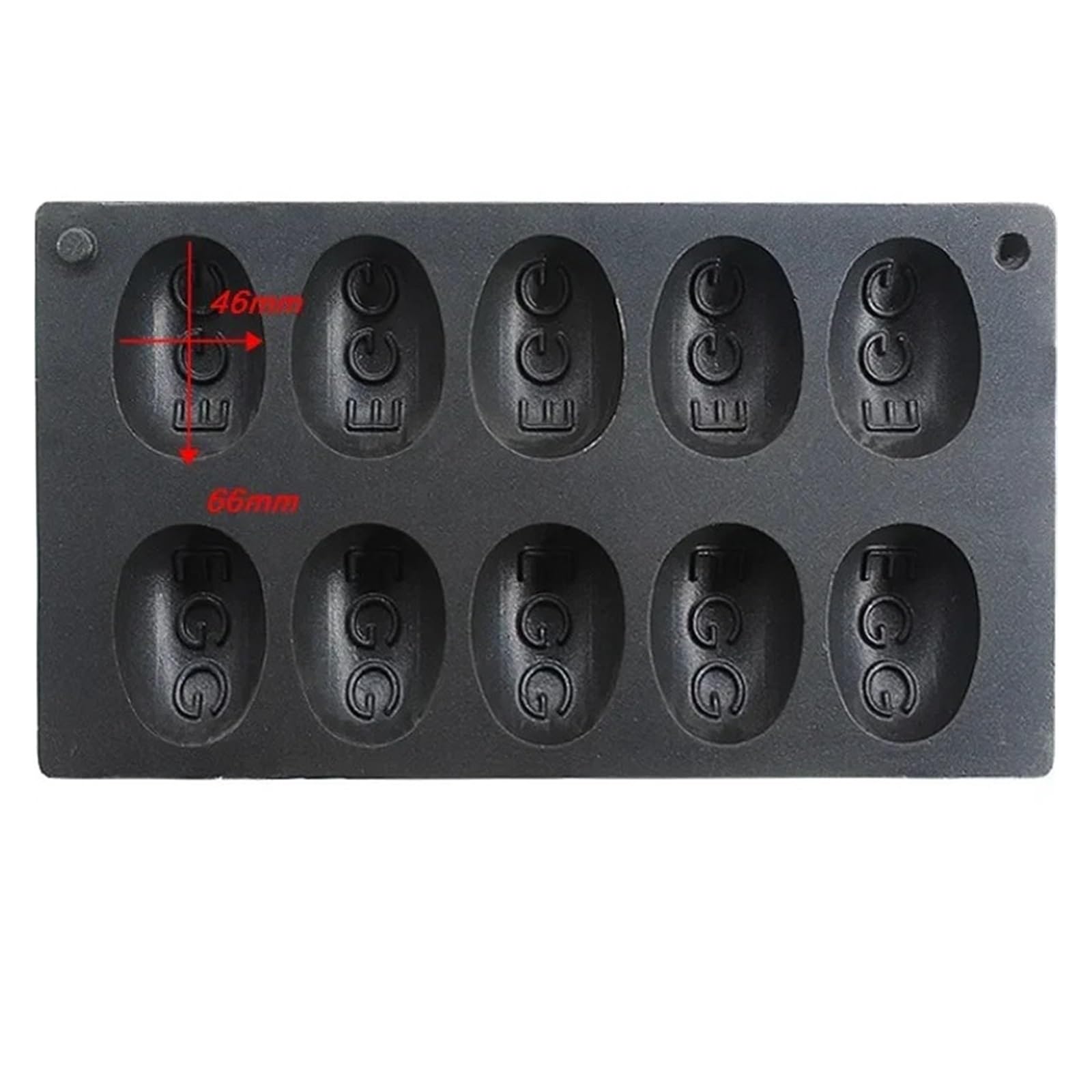 Elektryczna Gofrownica 10 Szt. Mini Jajeczna Dorayaki Machine Waffreras Kitchen Home Appliance Snack Gaufriers Jednolita Dystrybucja CiepłA