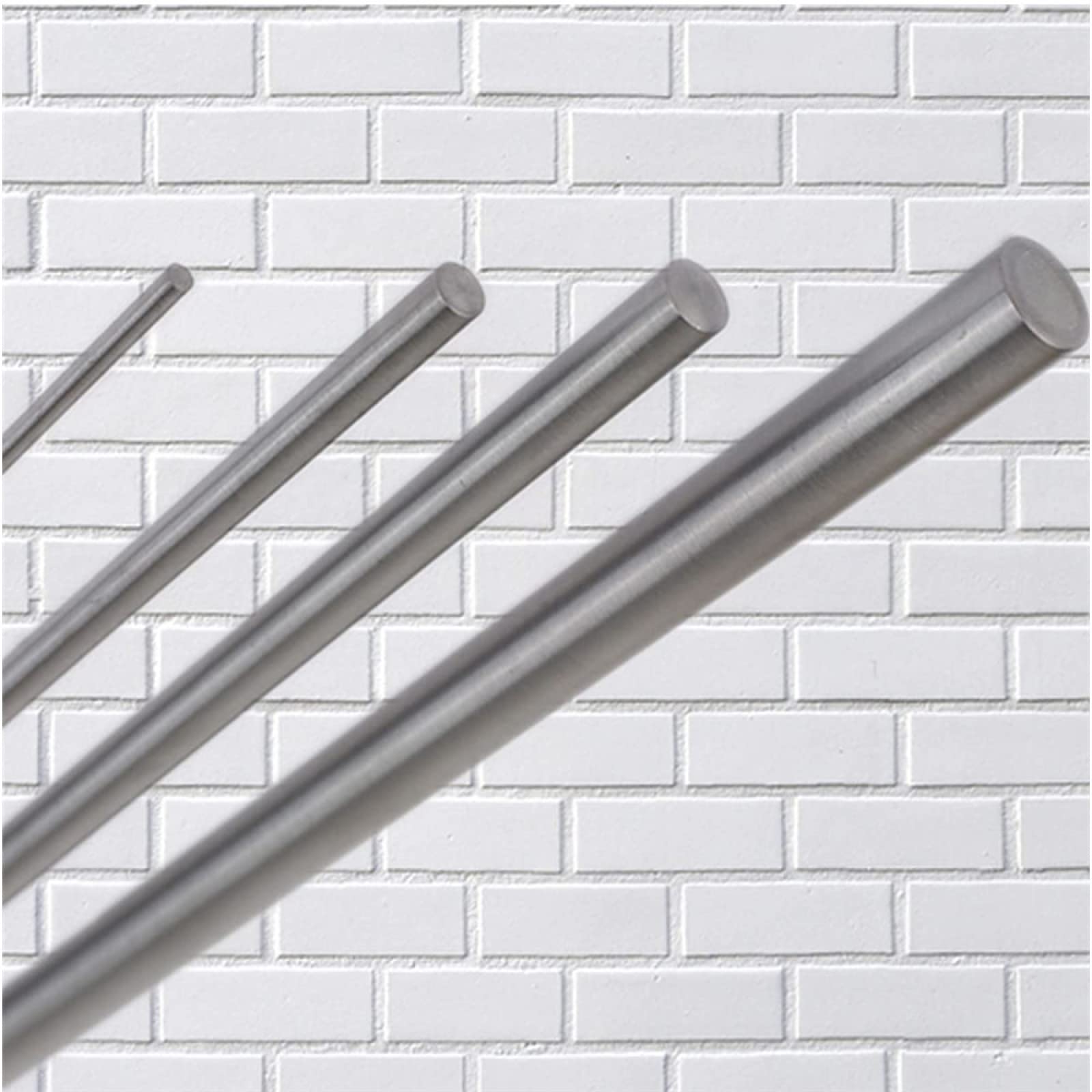 Lot de 4 barres en tungstène, longueur 250 mm, barres en carbure de tungstène, barres fixes pour la finition et le prétraitement, diamètre (0,5 mm)