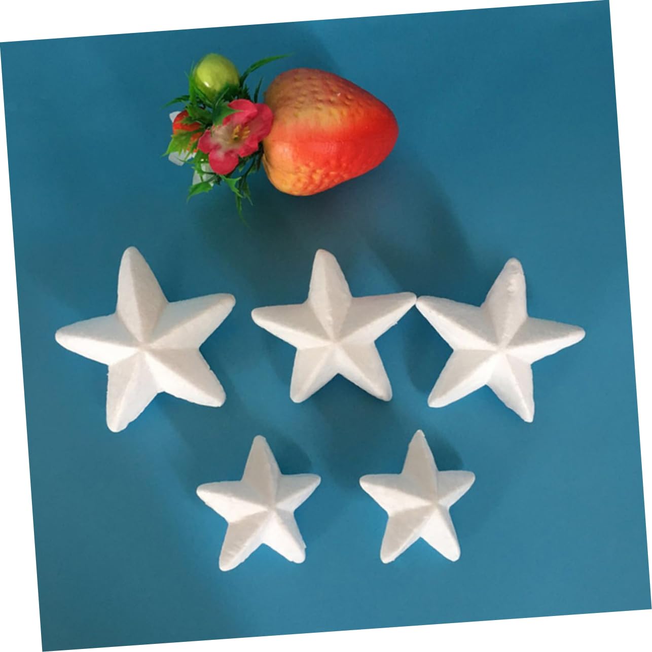 PRETYZOOM 40pezzi Decorazioni Natalizie Forma di Stella per Fai da Te Abbellimenti Unici per Albero di Natale e Crafting Creativo