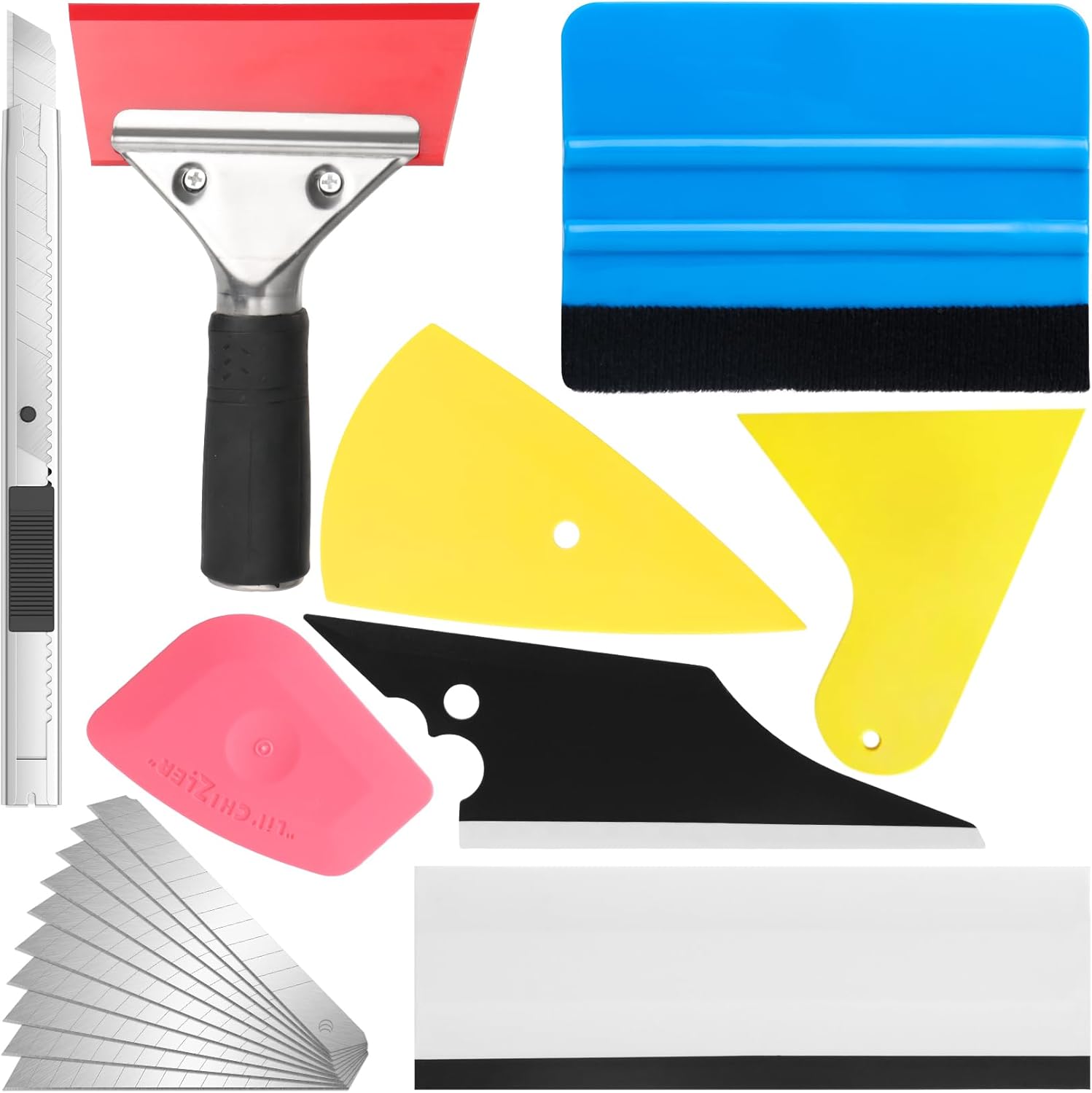 Window Tint Kit, Window Tint Tools, Tint Kit with Utility Knife and