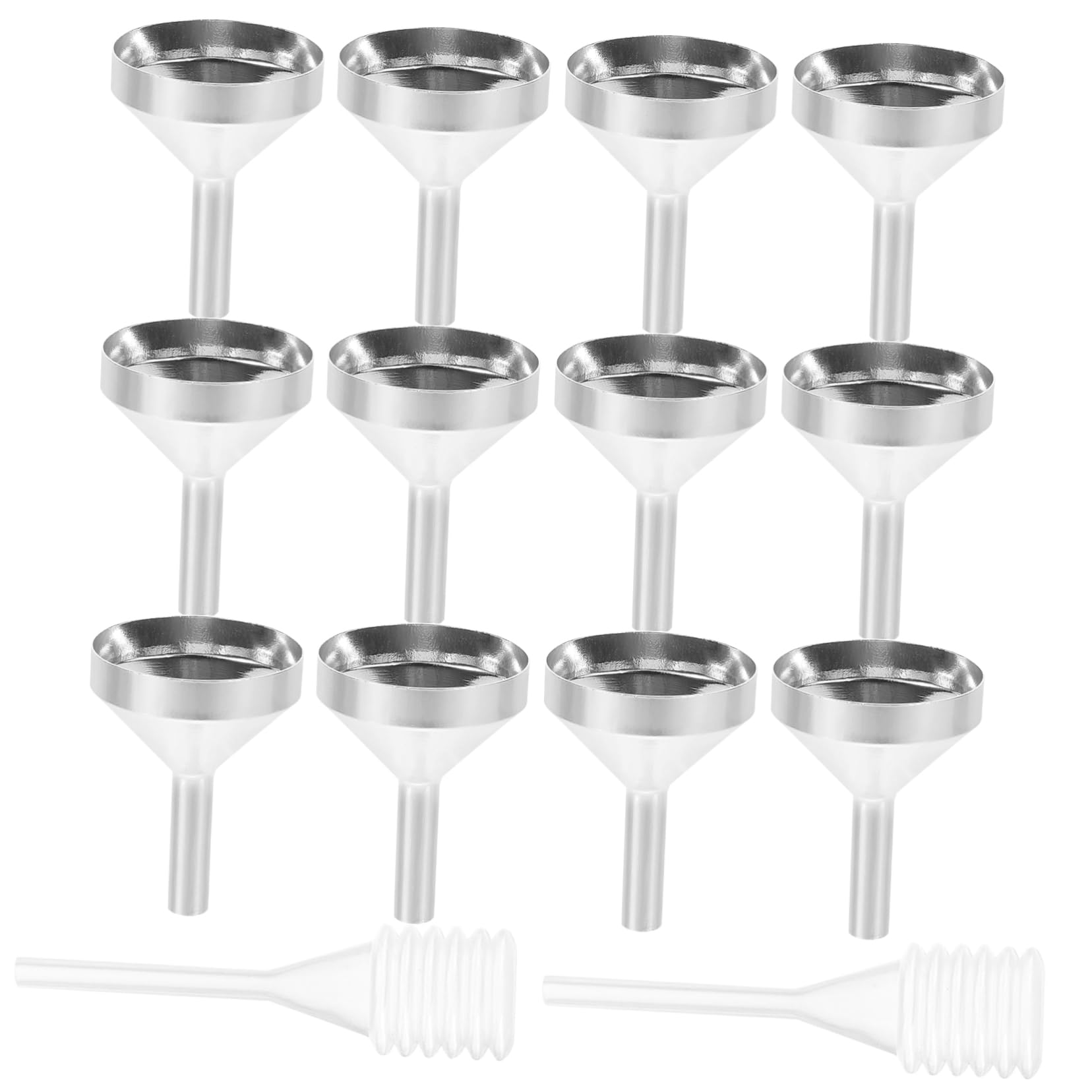ABOOFAN 100 Pz imbuto paglia inossidabile trucco cibo accessori per la casa accessori per laboratori scientifici bottiglia cannuccia Strumenti per il trucco
