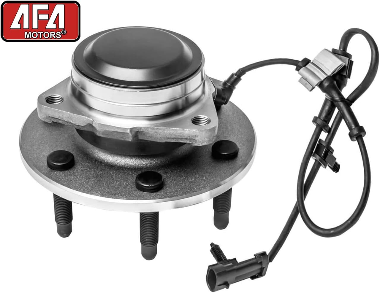RWD Front Wheel Bearing Hub Assembly Compatible with Cadillac Escalade, Chevrolet Avalanche Express 1500 2500 Silverado Suburban Tahoe, GMC Savana Sierra Yukon Hub Bearing w/ABS 515054