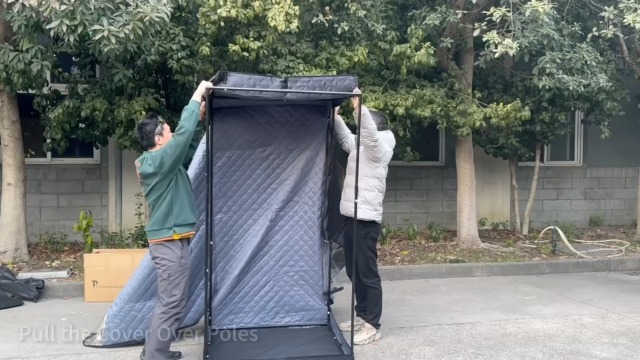 Amazon.com : PEEKO Red Light Collapsible Fridge Sauna Box for