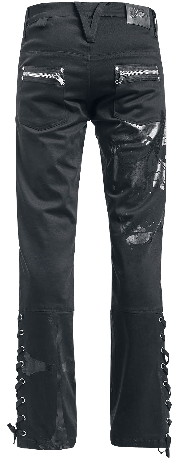 Adrian Pant Boot Cut Männer Stoffhose schwarz