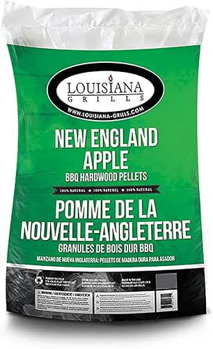 Louisiana Grills 55403 New England Apple Pellets, 40-Pound ( Packaging