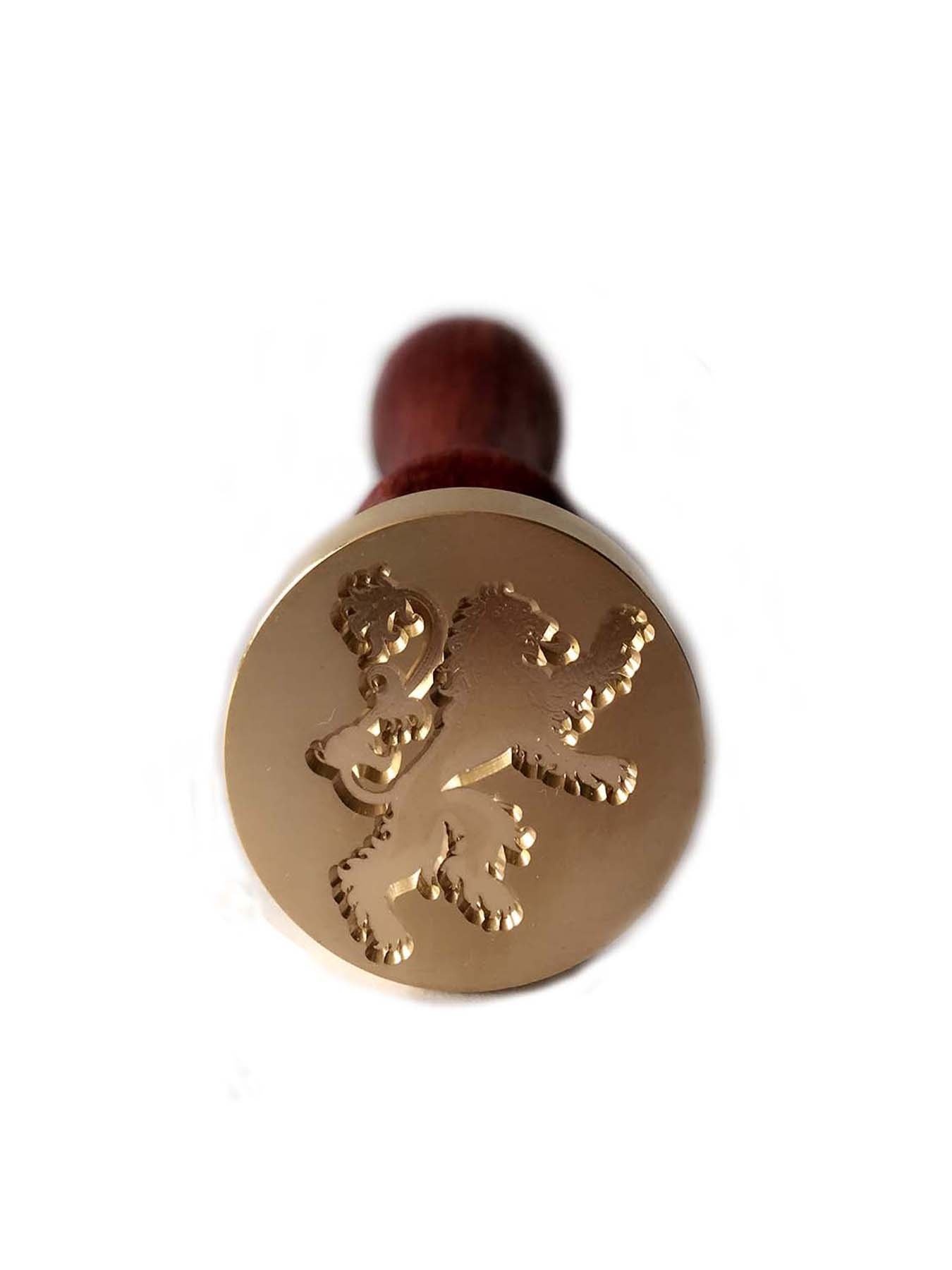 XHHOME Wooden Wax Seal Stamp (Lion)