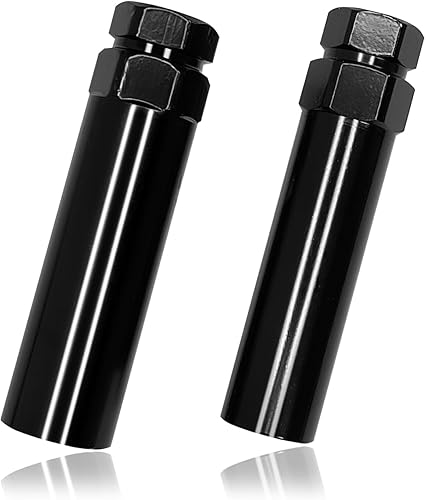 Juego de llaves de tuerca estriada, 6 estrías y 7 tuercas estriadas, kit de reemplazo de herramienta de extracción rápida de bloqueo de rueda de 6