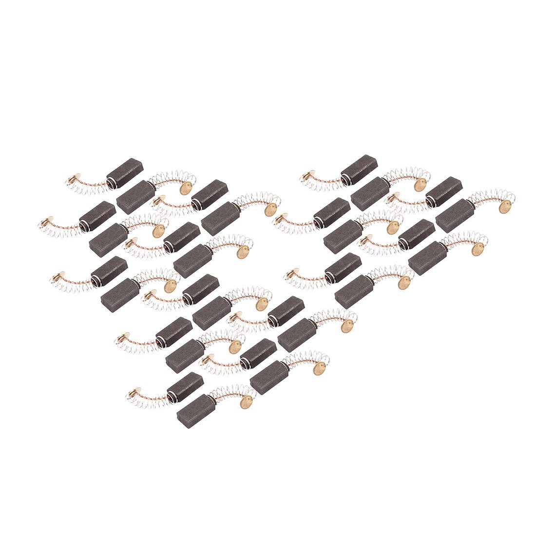 2 Pares 6.5x7.5x12mm Carbono Escobilla Eléctrica Herramienta Para Eléctrico Martillo Taladro