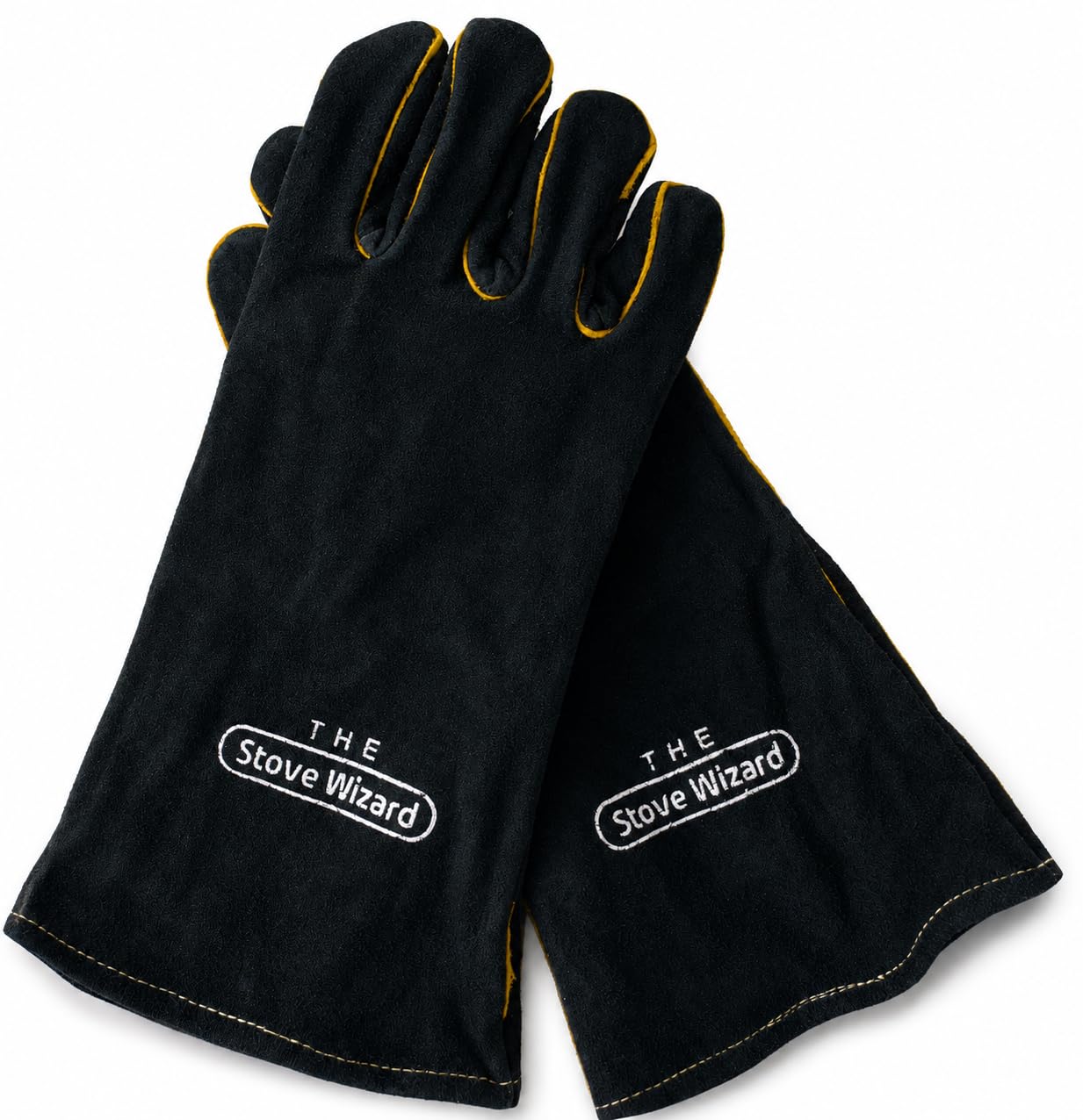 Extreme Heat Fire Resistant Gloves Leather With Kevlar Stitching Mitts Perfect For Welding Oven Grill Bbq Mig Fireplace Stove Pot Holder Tig Welder 5056069308569