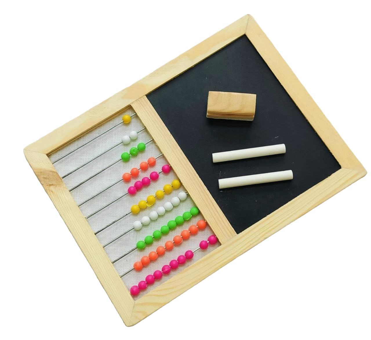 Generic Abacus Slate for Kids for Learning Counting Basic Numbers (Qty 1) Size (22 x 30 cm) Black with 1-Duster and 10-Chalk (B0DBDK4HJ7) Amazon Price History, Amazon Price Tracker