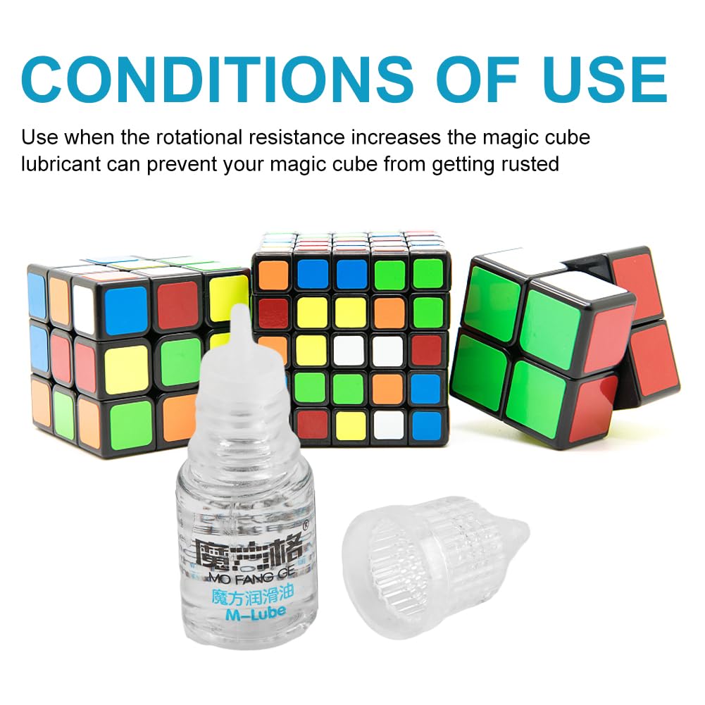 Silicone Oil Lube for Magic Cube,3ml Lubricating Speed Oil Transparent,Improves Speed,Prevents Rust,Make Cube Smooth,Magic Cube Accessory,Easy to Use,1pc - Image 4