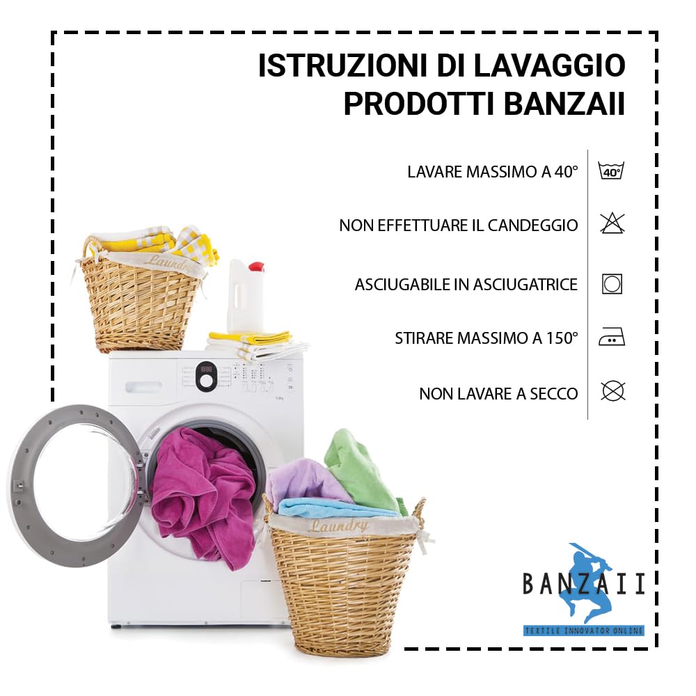 Coprisedia Antimacchia con Schienale Tondo Banzaii - 6 Pezzi Panna Made in Italy
