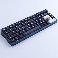 Vista 9 de Hyekit Teclas personalizadas - Tecla PBT, perfil de cereza, tinte submarino, teclas japonesas, 6.25u, 7u, 161 teclas, para teclado mecánico, diseños