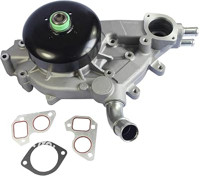 Water Pump With Gasket Replacement For Chevrolet GMC Tahoe Yukon 4.8L 5.3L 6.0L Vortec Replaces AW5087, AW5104, 130-7340, 130-7341, 130-7320, WP-9409, T7052, 45005, 19195104, 12456113