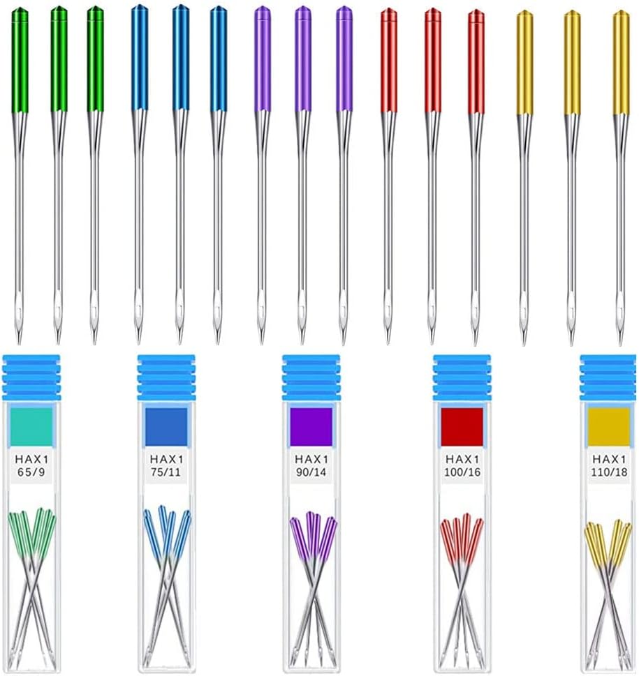 30 Pieces Sewing Machine Needles Universal Regular Point