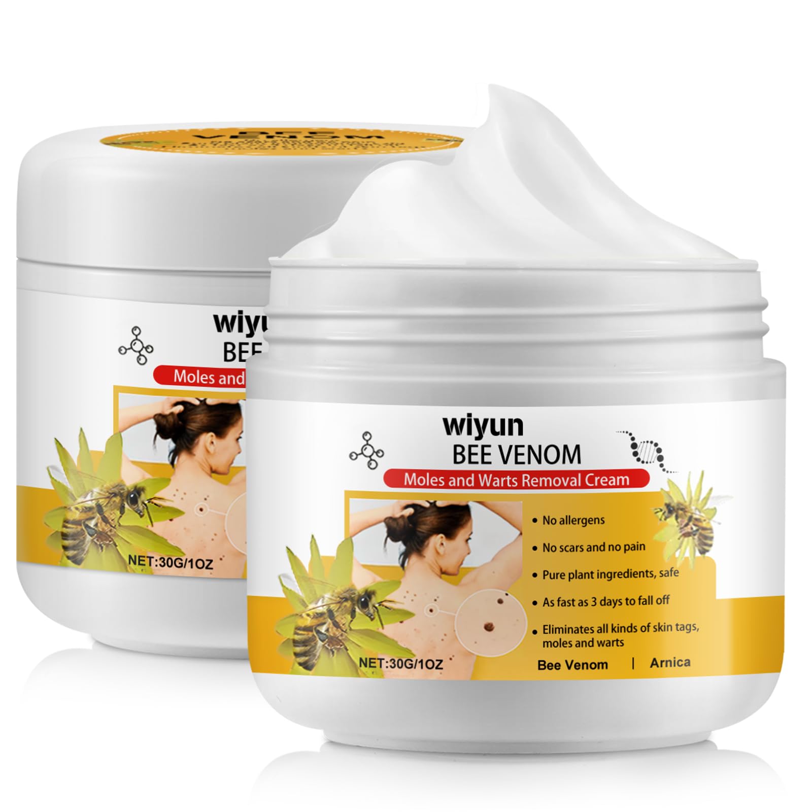 Fatong Bienengift Creme 30 G – Gelenk- Und Knochentherapie Bei Nacken-, Rücken-, Knie- Und Handschmerzen, Sanft Einmassierbar