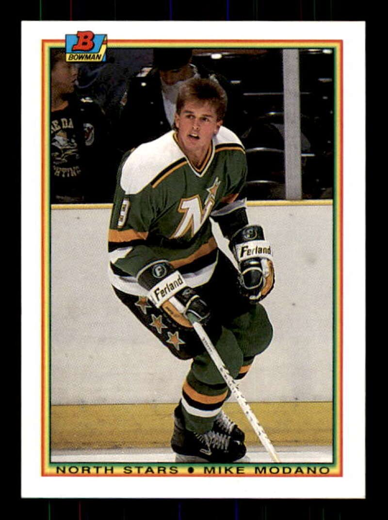 Amazon.com: Mike Modano Rookie Card 1990 Bowman #188 : Collectibles & Fine  Art