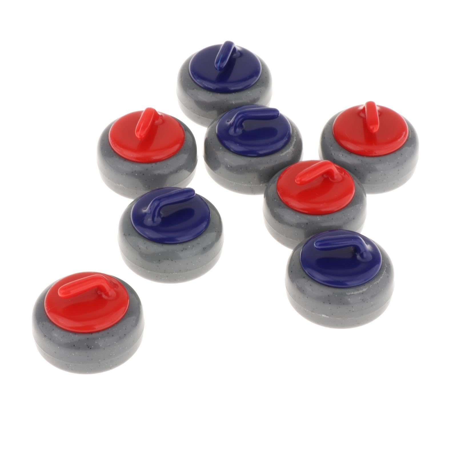 QLoztyse 8 Pucks for Table Games, Replacement Rollers for Shuffleboard