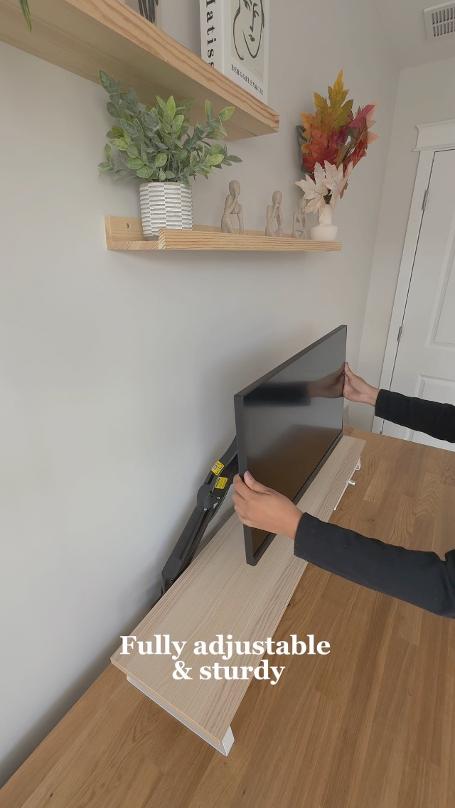 Watch Desk Setup Single Arm Monitor Mount on Amazon Live