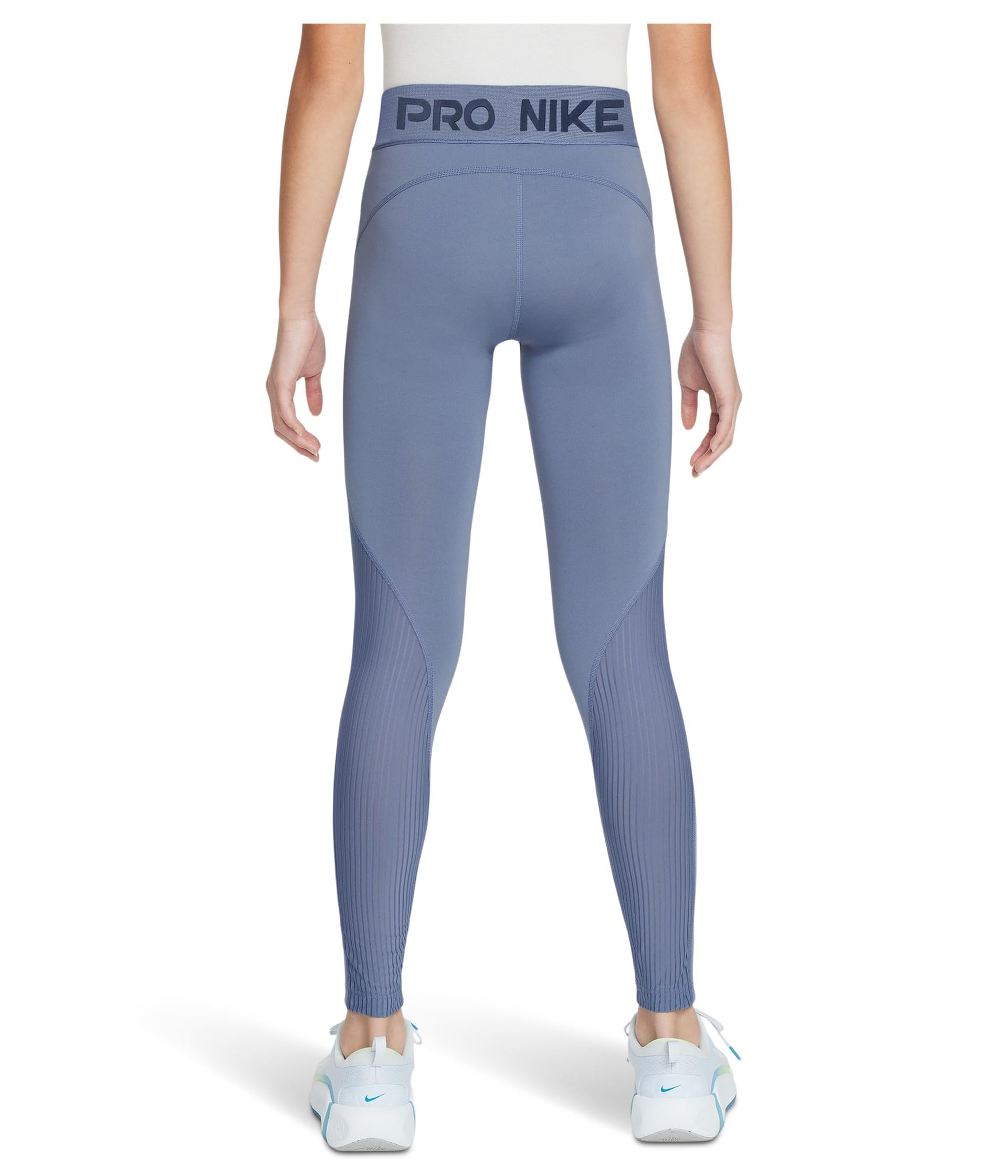 Nike - Nike PRO Leggings mit Mittelhohem Bund für Mädchen, Leggings Bambine e Ragazze