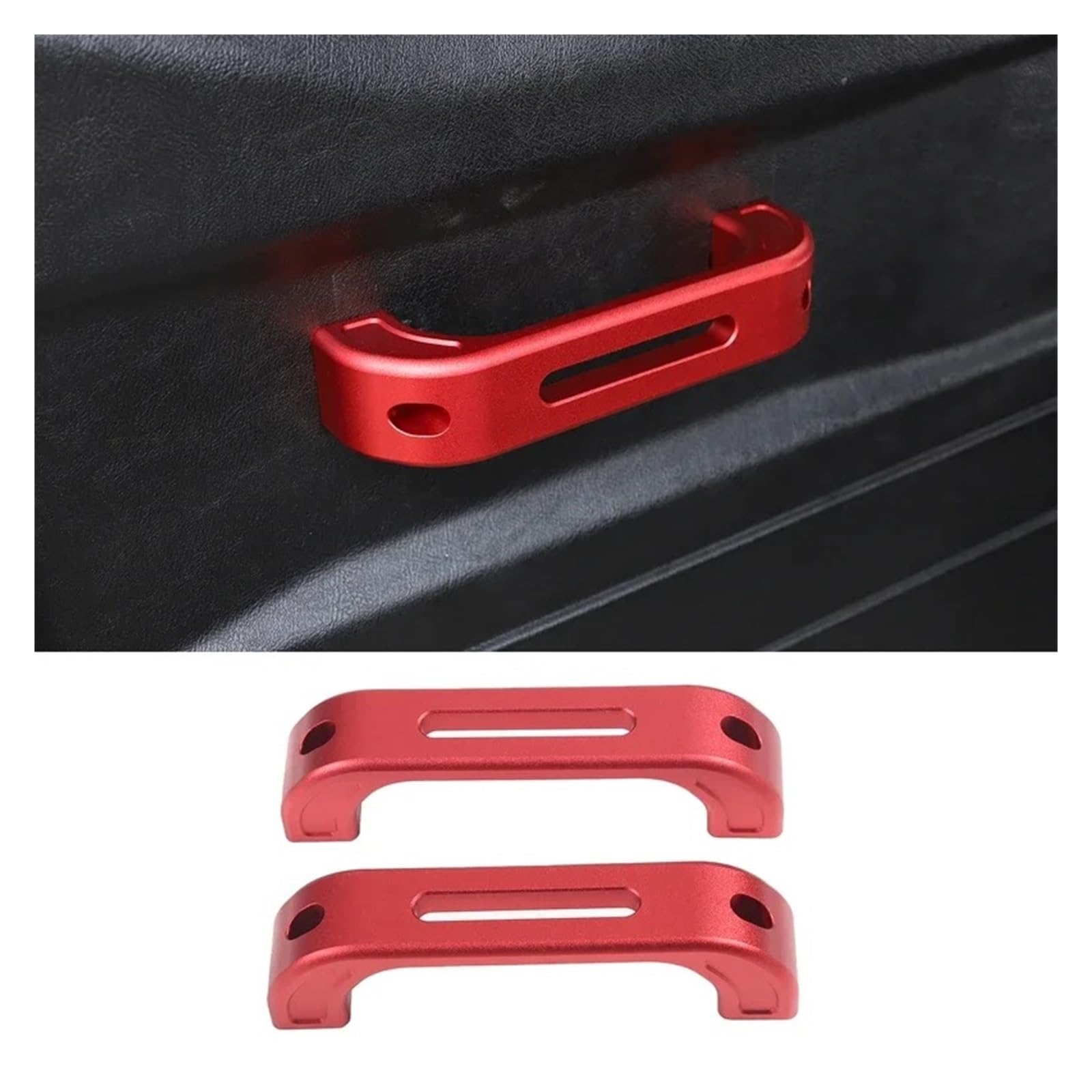 AJHJET Interior Upgrade for Land for Rover for Defender 90 110 130 2004-2018 Aluminum Alloy Car Interior Door Handle Accessories Replacement Parts