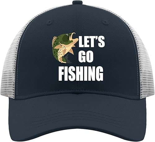 devor Sombrero de papá Let's Go Fishing - Sombreros de papá gráficos para mujer