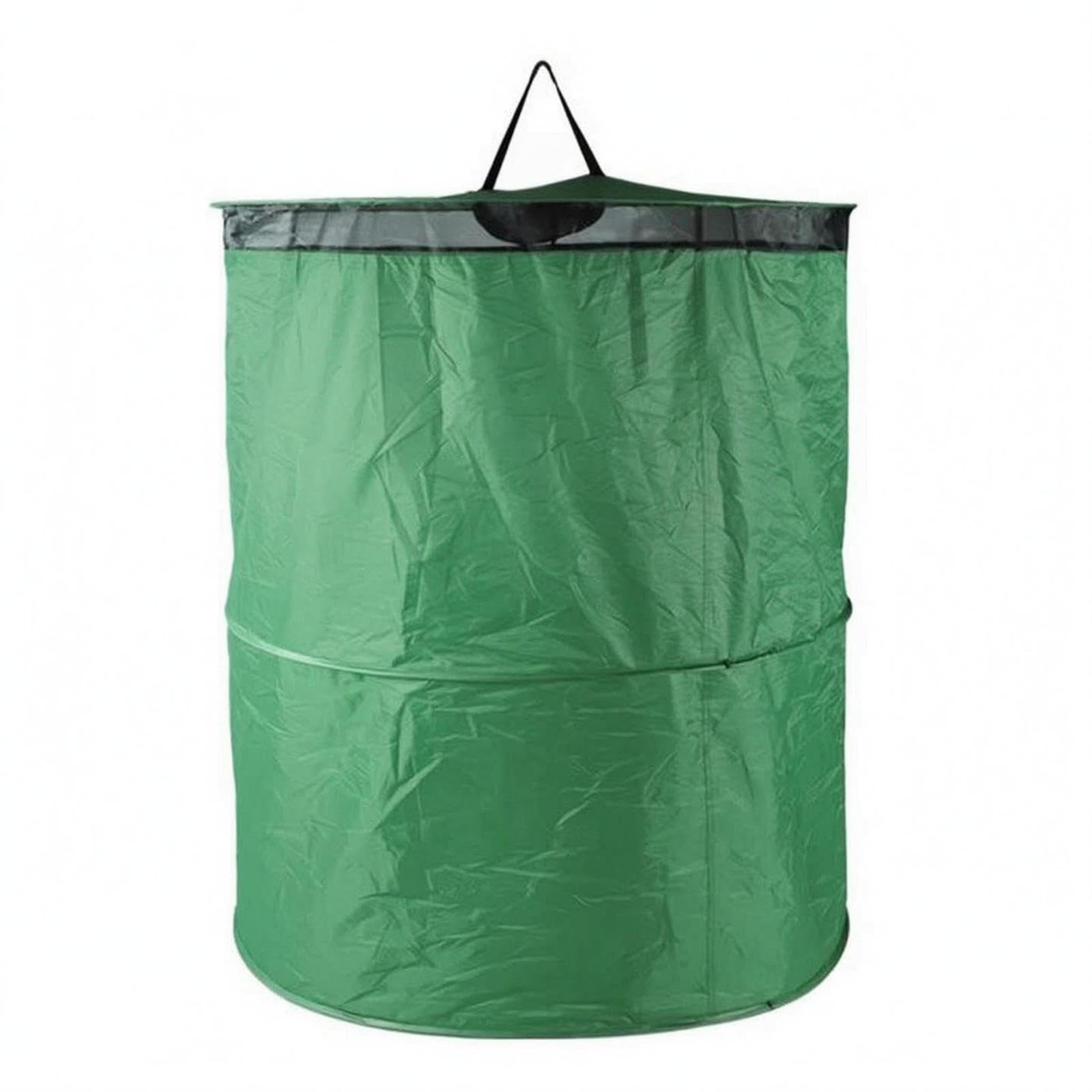 Hat-Shaped Tent Carry Handle Portable Instant-Setup Tent Green Material L-image-33