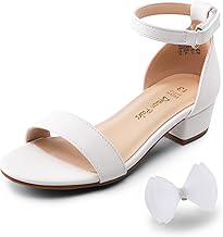 DREAM PAIRS Sandali per Bambine e Ragazze Scarpe da Principessa con Tacco per Feste e Compleanni