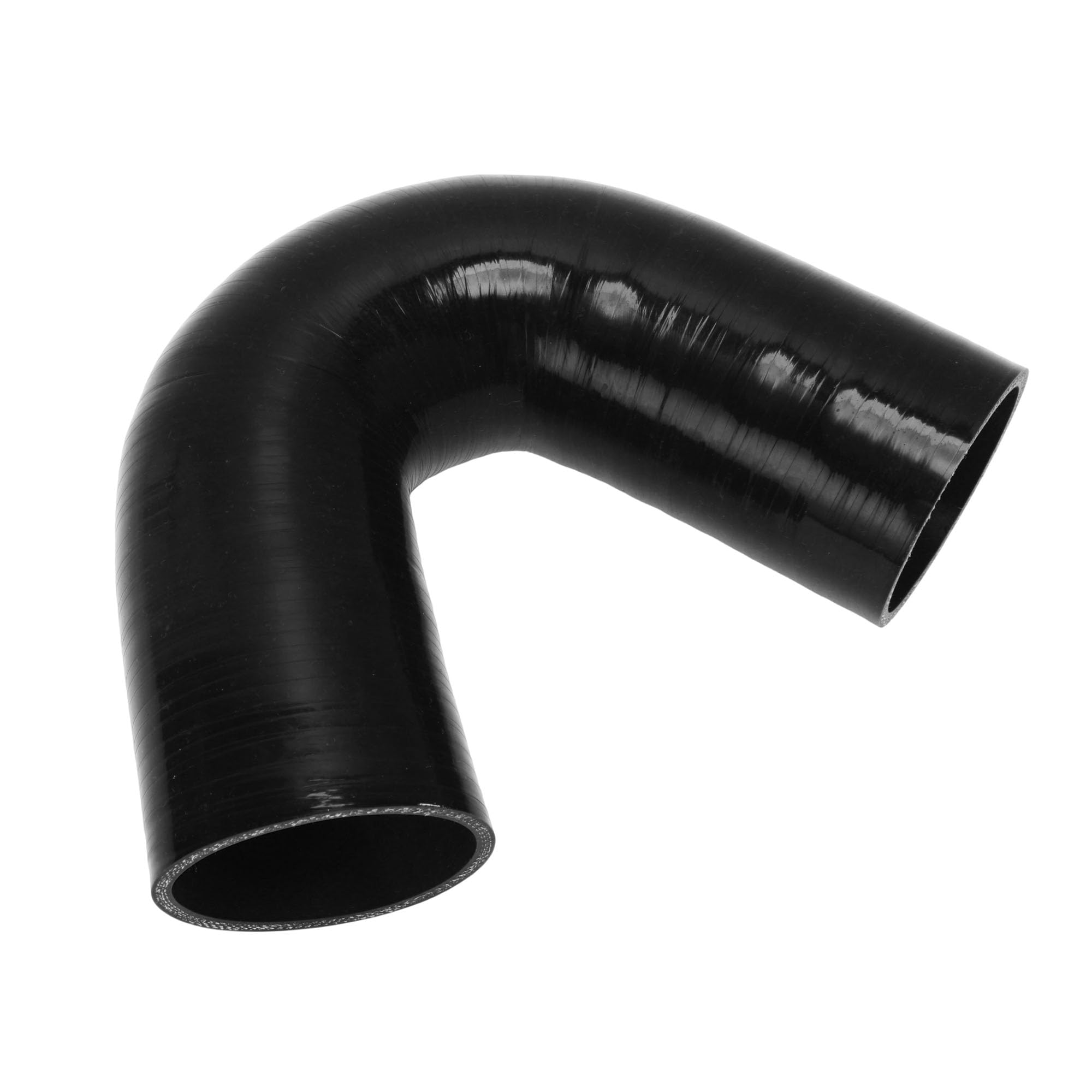 Muiltvoe 25mm / 1" Inch ID 135 Degree Silicone Elbow 4-Ply Reinforced Silicone Straight Coupler Intercooler Intercooler Heater Air Intake Pipe Radiator Coolant Tube 150mm 1 Pc