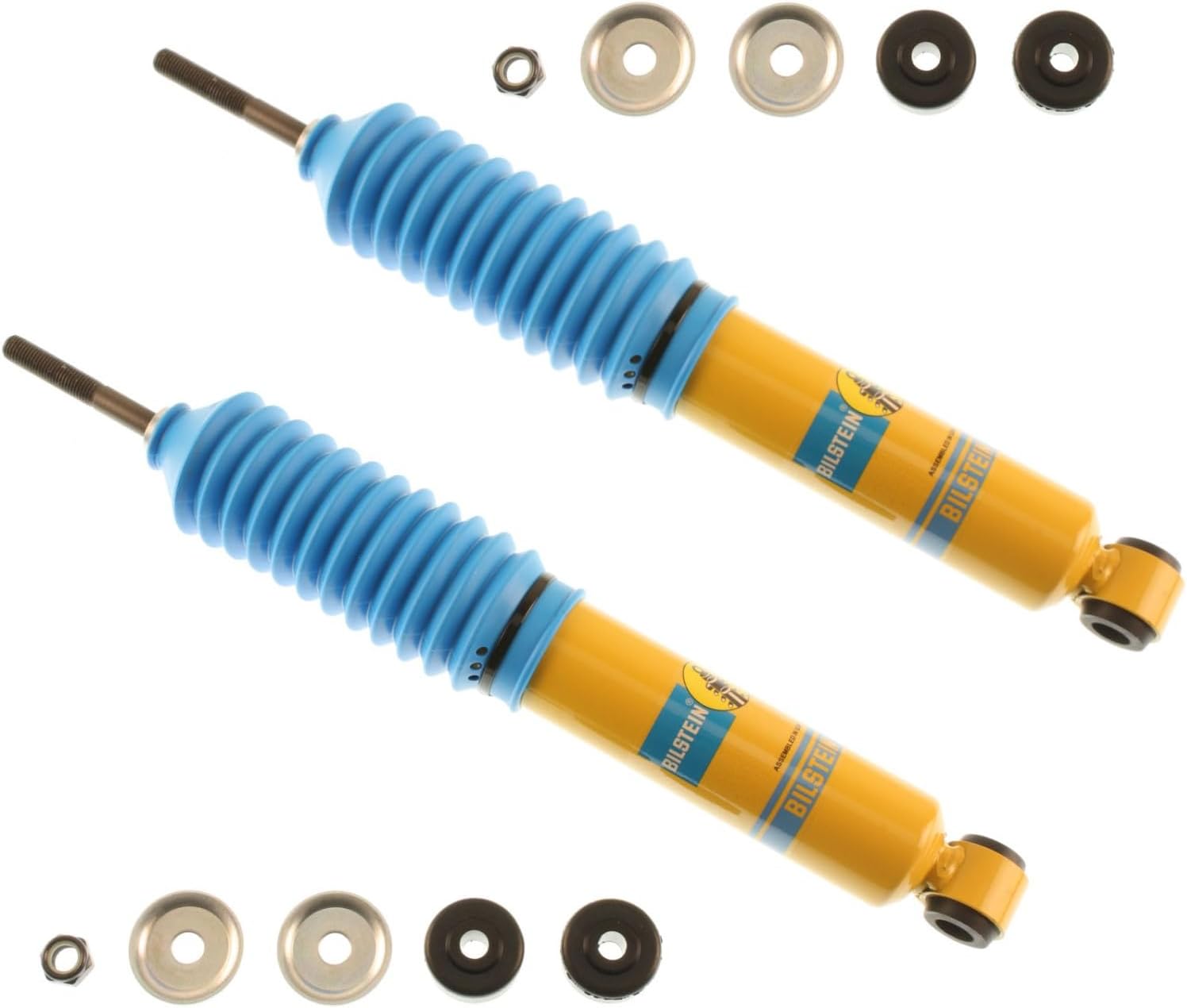 Trendsauto Bilstein 4600 Series Set of Front & Rear Monotube Shocks fits 1999-2016 F250 F350 Super Duty RWD | Includes Decal | 24-197779 24-185325