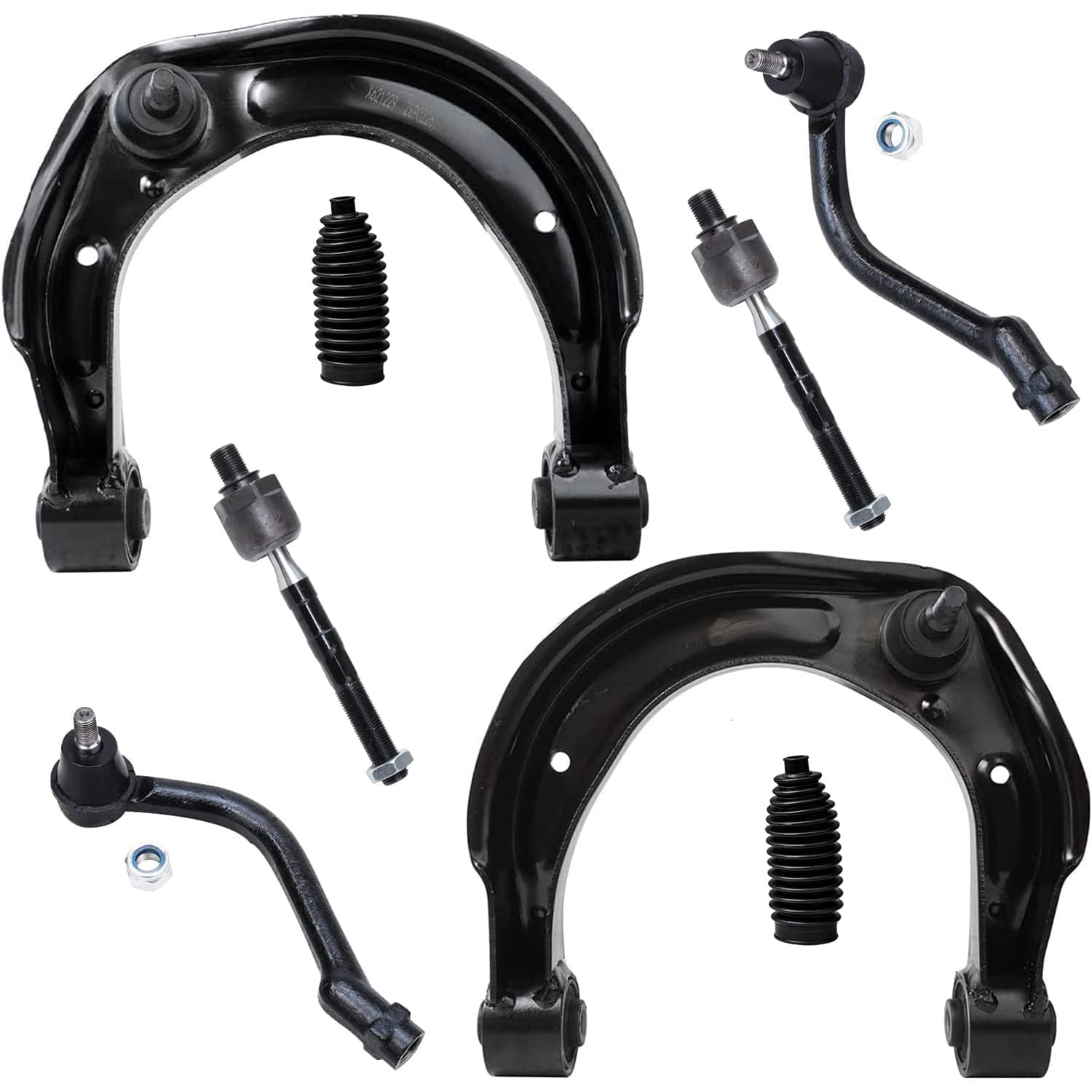 Detroit Axle - 8pc Front End Control Arms Kit for Hyundai 2006-2007 Azera