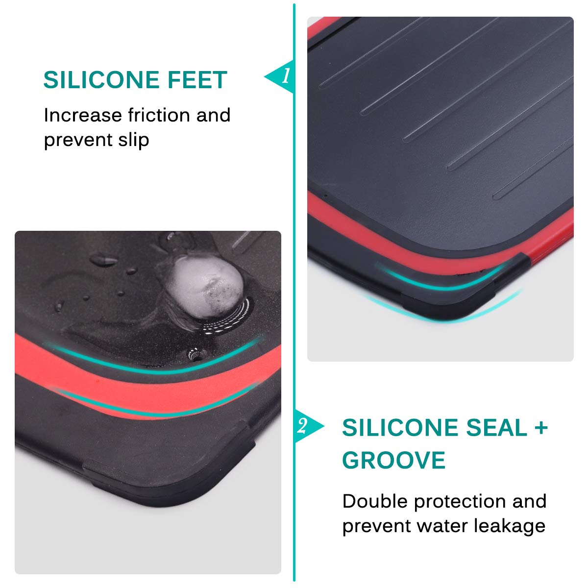 Vassoio Scongelamento Rapido In Alluminio 30x20cm - Per Carne E Alimenti Surgelati - Foto 8