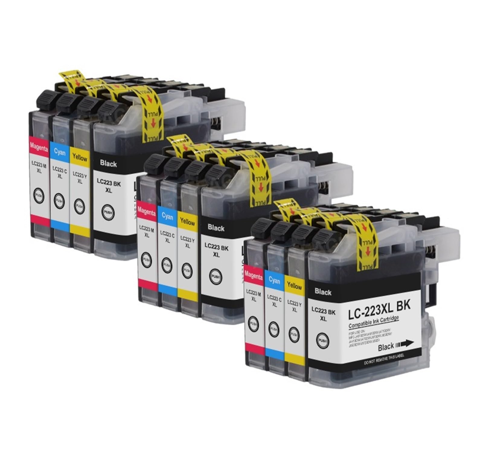 Compatibile con Brother, inchiostro LC223 LC221