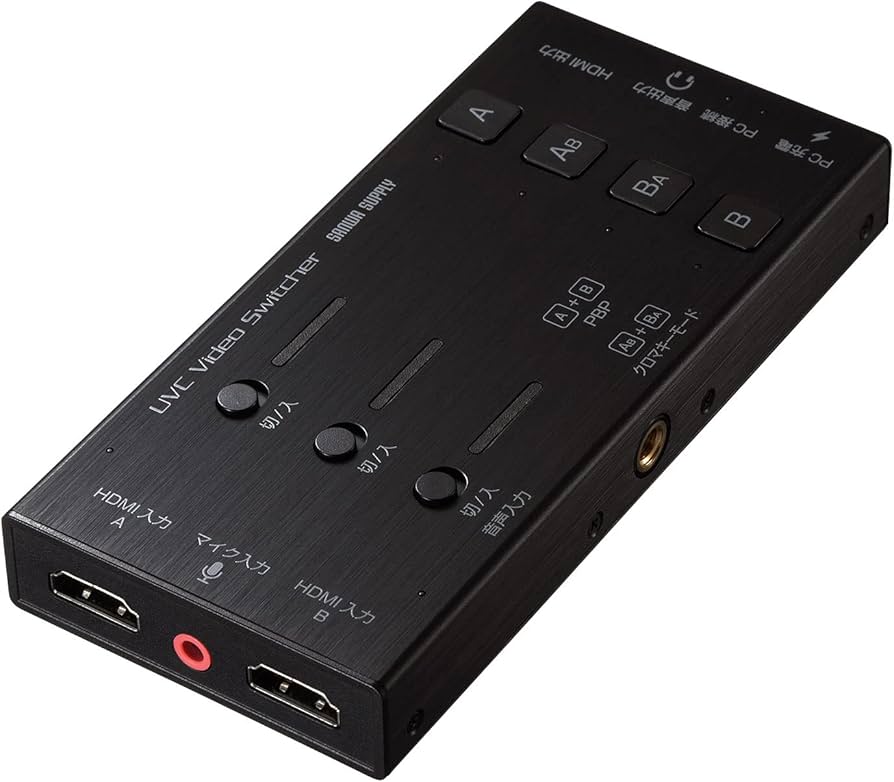 video capture サンワサプライ Amazon.co.jp: サンワサプライ(Sanwa Supply) HDMIキャプチャー(2入力