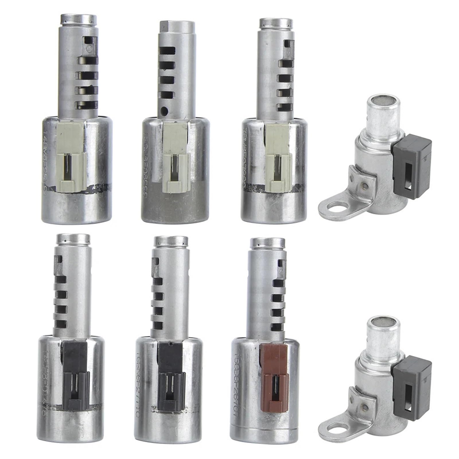 Wxnlbb One Color 8Pcs Transmission Valve Solenoids Replacement Tf80-Sc,Tf81-Sc,Tf80sc,Tf81sc Compatible With Citroen Compatible With Volvo Compatible With Peugeot Renault Fiat Saab