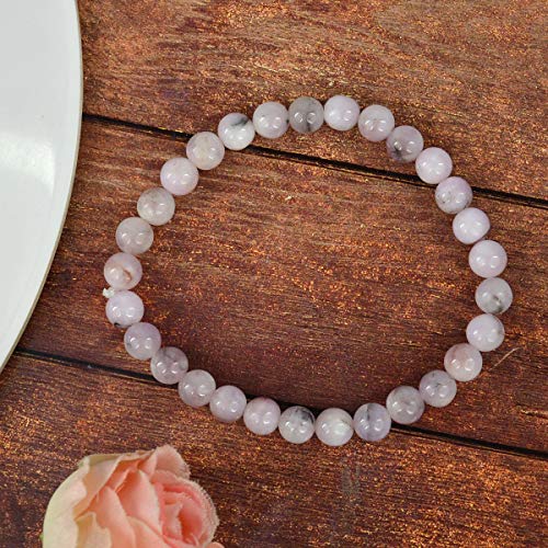 Image of Reiki Crystal Products Natural Crystal Stone Bracelet 6 mm Round Beads for Men & Women | Gemstone Jewellery Bracelet | Reiki Charged | Multiple Stone Variants Available
