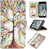 UrSpeedtekLive iPhone 7 Plus Case, iPhone 8 Plus Case, Wallet Case, Premium PU Leather Flip Case Cov