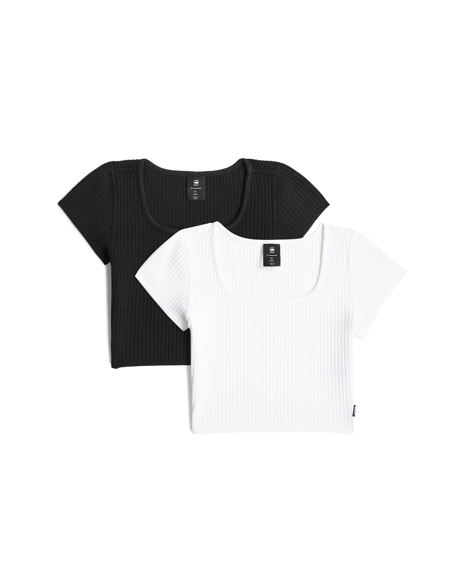 South Tee SS 2-Pack G T-Shirt Bambine e Ragazze
