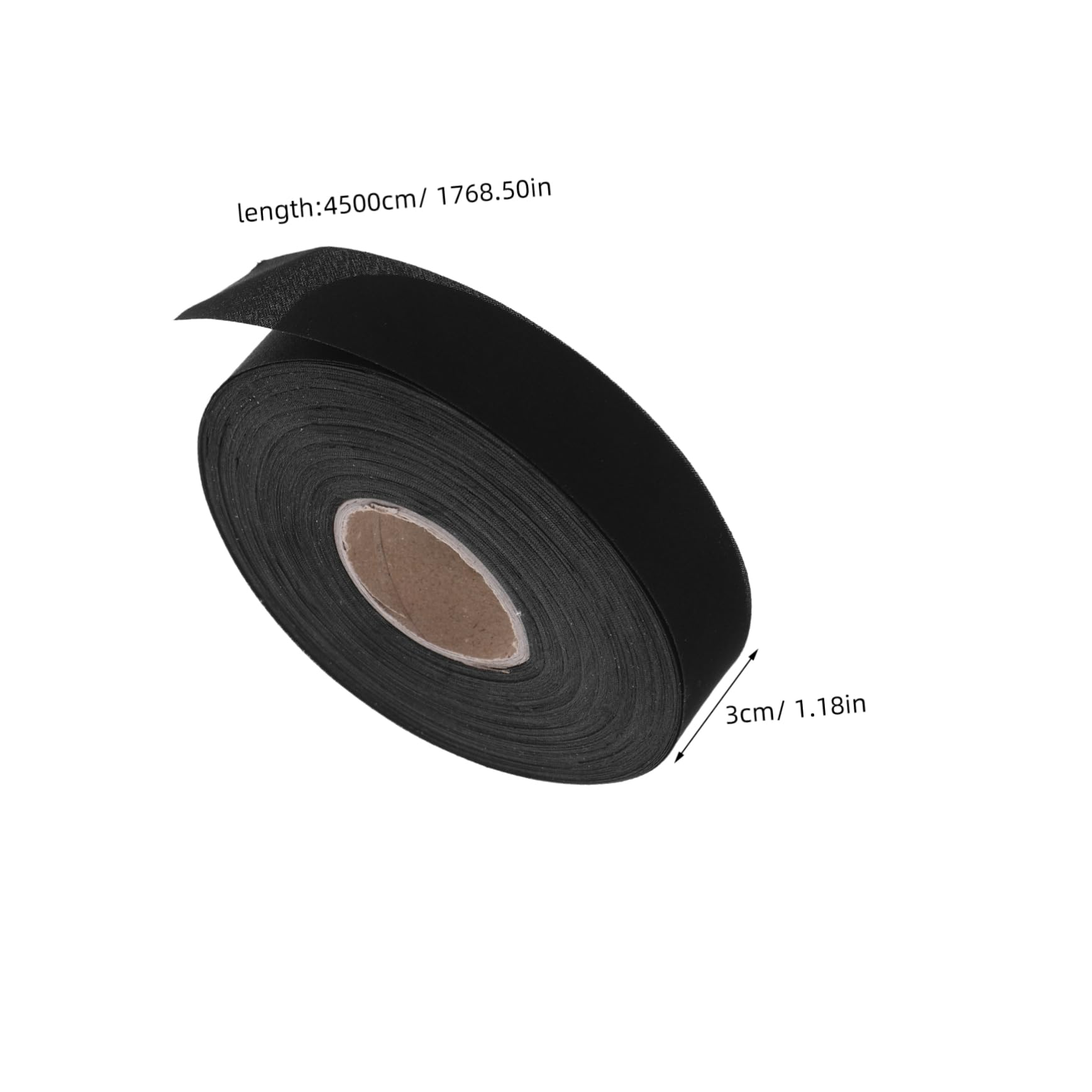 LIFKOME 4rouleaux Ruban De Biais Sergé Pour Couture De Rideaux Ruban De Garniture Pour Ourlet De Vêtements Accessoire De Couture Pour Usage Domestique Et Professionnel