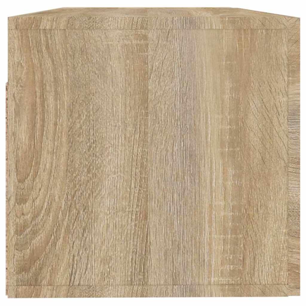 Szafka ścienna dąb Sonoma 100 x 36,5 x 35 cm materiał