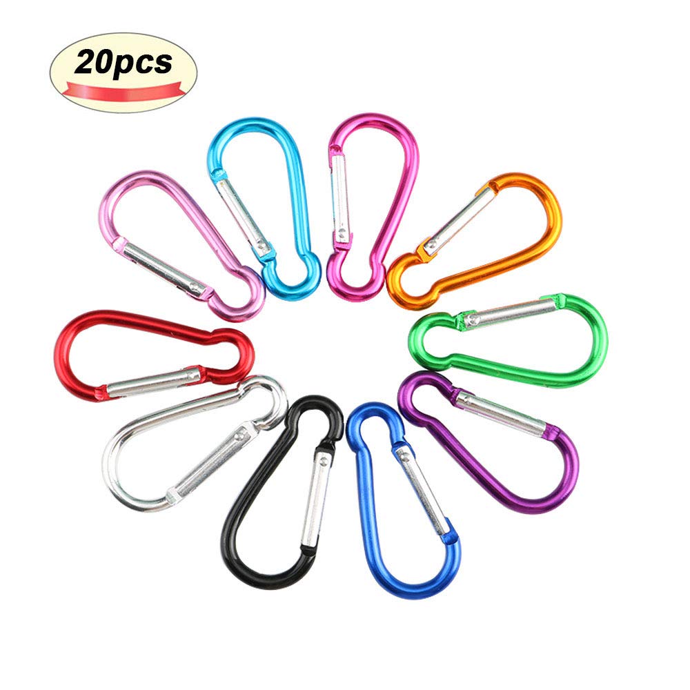 10 Pcs Mini Carabiner Keychain Spring Key Carabiner Small For