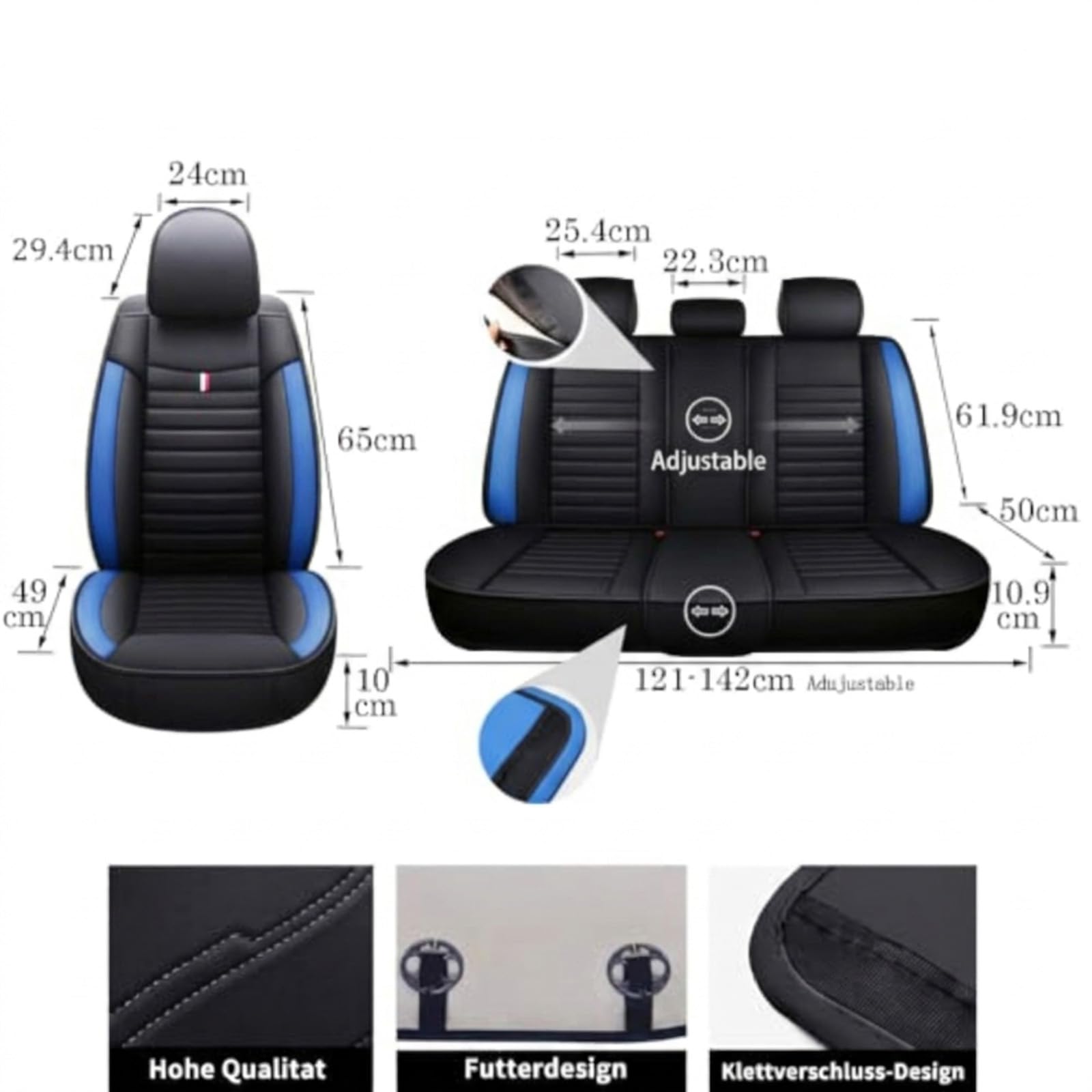 para Toyota RAV4 Rav 4 2004-2013 Fundas Asientos Coche